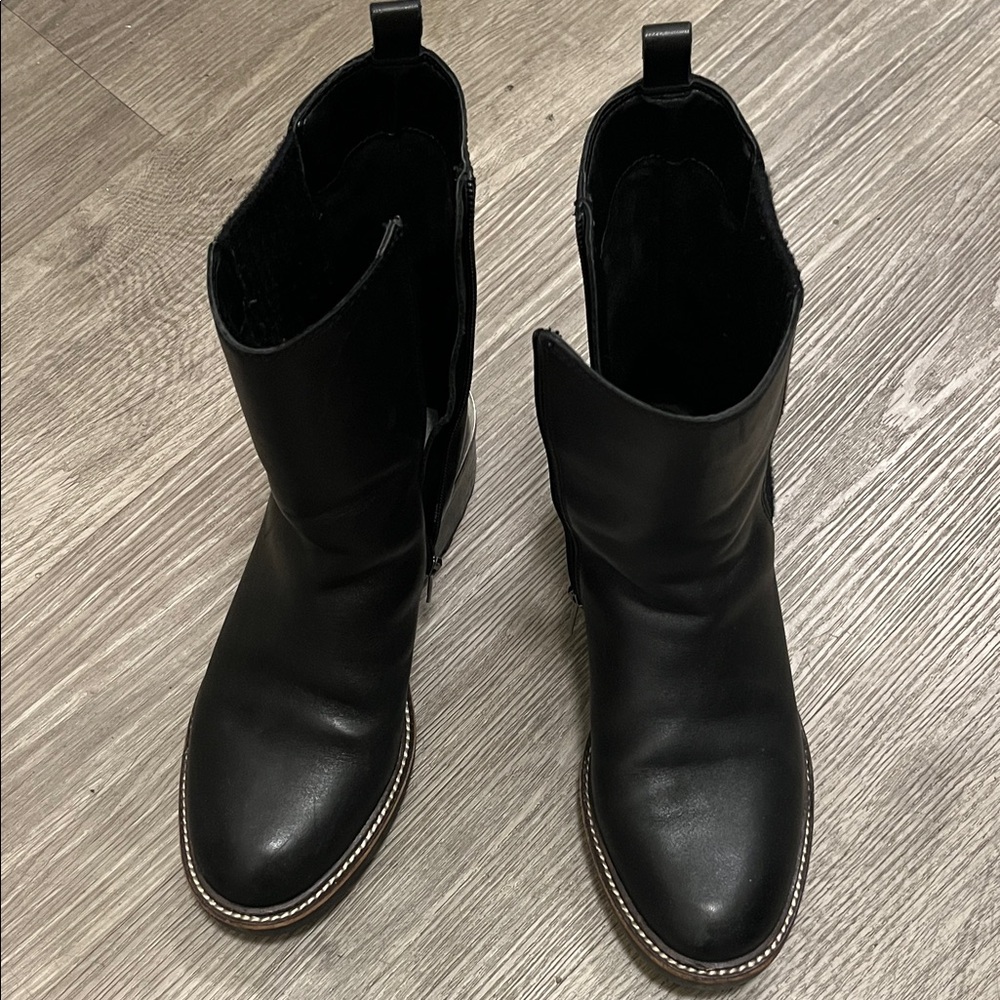 Vince Camuto Black Ankle Boots